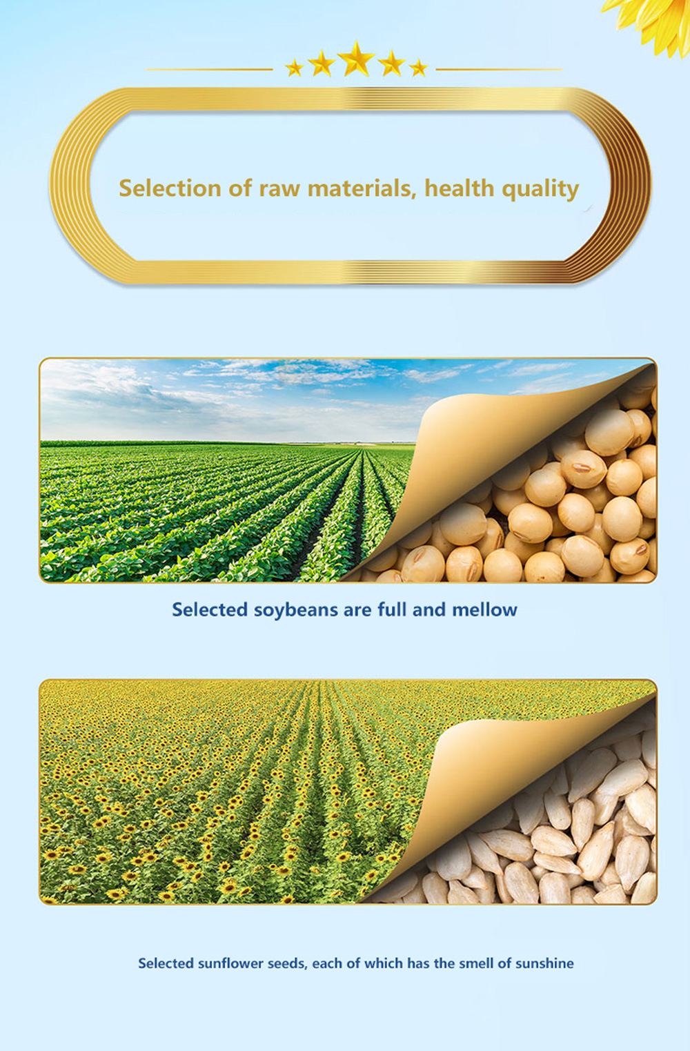 Traditional Cooking Edible Oil Blending Oil Plant Blending Oil Golden Ratio Blending Sunflower Oil